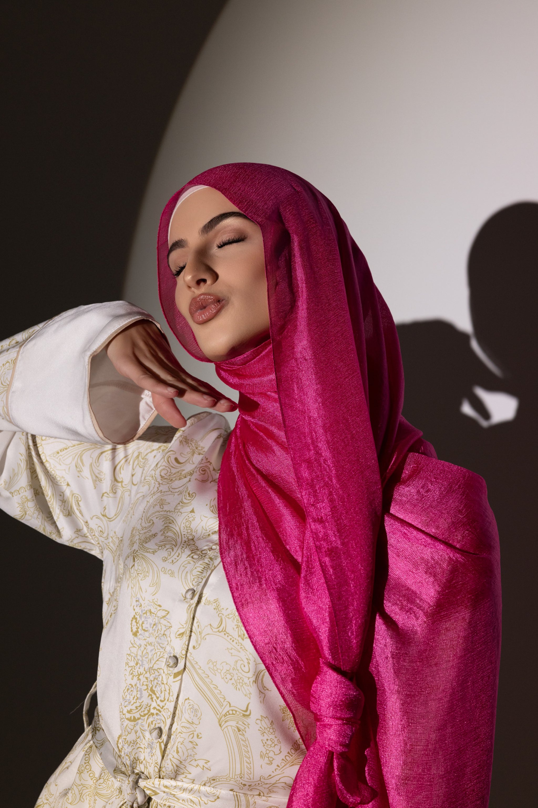 hot pink dress with hijab DAME | Hot Pink Hijab Dress Available for Rent 17 Ibn Sina St. Almazaa Misr El Gadeda - location 01026683281 - 01146125503 - 01204222602